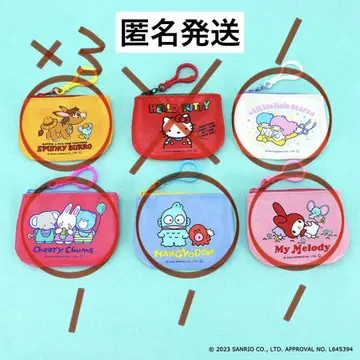 Sanrio COIN CASE 7세트 코인 케이스 산리오