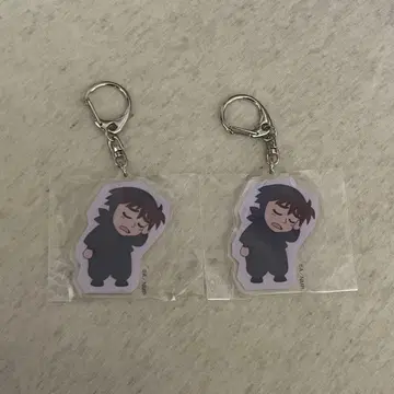 닌타마 란타로 체험전 아크릴 키링 도이 한스케 2개 세트