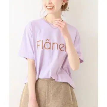 IENA 이에나 Flaner T셔츠 퍼플