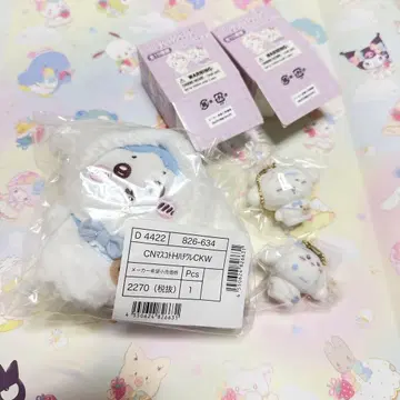 치이카와 x 산리오 세트 (하치와레 시나몬)