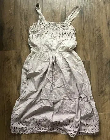 vintage 컷워크 원피스