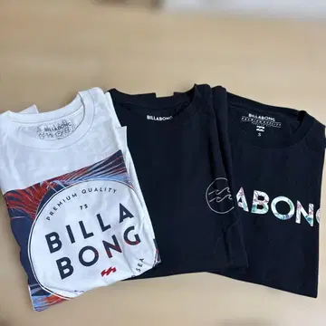 BILLABONG 티셔츠 3매 세트