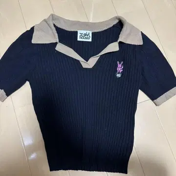 moussy Xgirl 반팔 니트