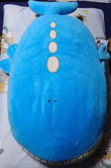 [택 포함] 산에이무역 포켓몬 모찌후와 쿠션 고래왕 봉제 인형