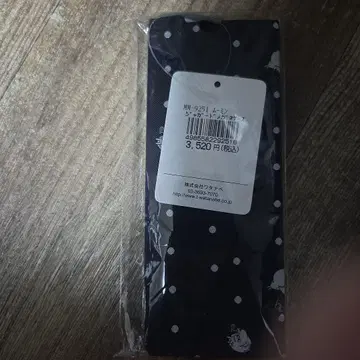 네이비 도트 무민 안경 케이스
