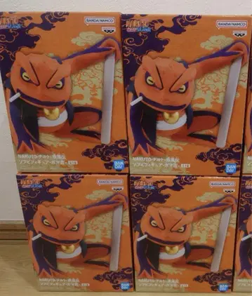 NARUTO 소프트 비닐 피규어 가마키치 4체 세트