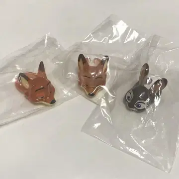 [디즈니] 패션 반지 로열 클리어 [닉 주디] 3개 세트