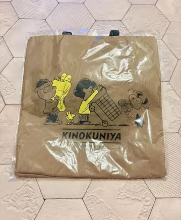 [미개봉 새상품] 키노쿠니야 스누피 에코로지 에코백