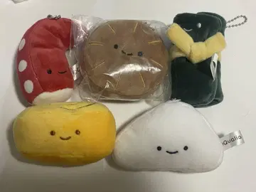 니코리노 오뎅 봉제 인형 5종 세트 묶음 판매