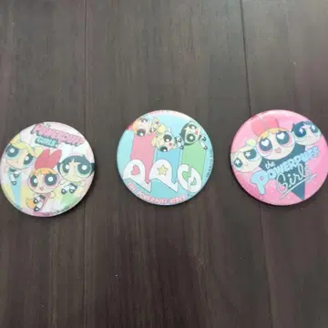 POWER 퍼프걸즈 캔배치 3개