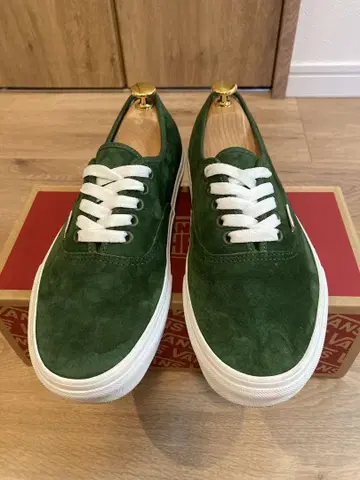 [새상품급] VANS 그린 스웨이드 어센틱 authentic 26cm
