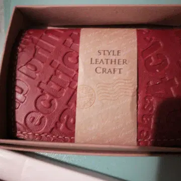 STYLE LEATHER CRAFT 가죽 명함지갑
