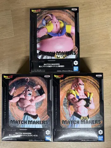 드래곤볼 Z MATCH MAKERS 마인 부우 피규어 세트
