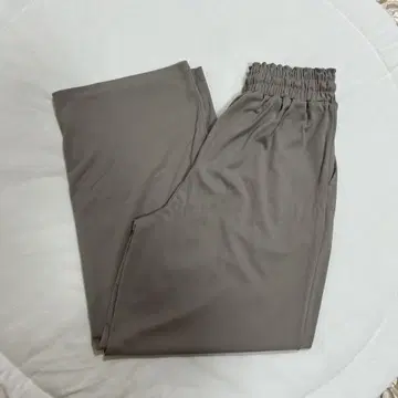 클래식 엘프 개더 와이드 스트레이트 이지 팬츠 그레이지 S 사이즈