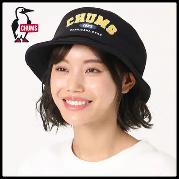 새상품급 참스 마이톤 참스 칼리지 버킷햇 블랙 남녀 공용