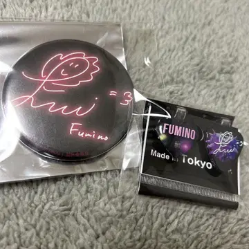 HANA NoNogirls 노노가 FUMINO 후미노 캔뱃지 피크 핀