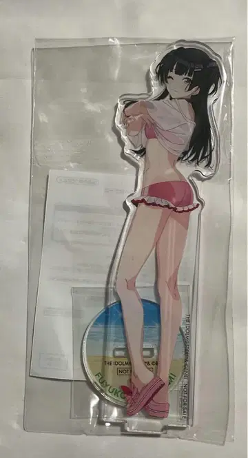 아이돌 마스터 샤니마스 마유즈미 후유코 아크릴 스탠드 당선품 여름 코미
