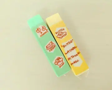 쇼와 레트로 지우개 2개 세트