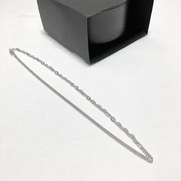 새상품 18 TOMWOOD Rue Chain 목걸이 은 16313