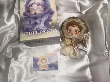 스컬팬더 SKULLPANDA 봉제 인형 펜던트 amber