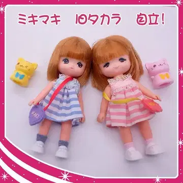 미키짱 마키짱 구 타카라 새상품급 리카짱 자립이 잘 됩니다 덤