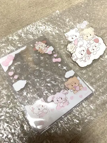 mikko characters 경질 케이스 클립 세트