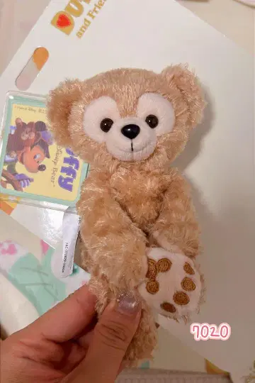 7020 상하이 디즈니 더피 봉제 인형 마그넷