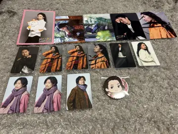 Kiramune 요시노 히로유키 님 브로마이드, 포토 카드, 캔뱃지 세트