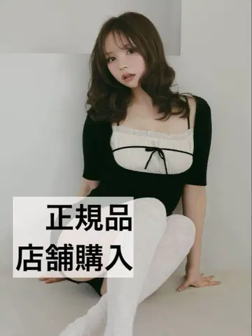andmary mew 프릴 tops black 정품