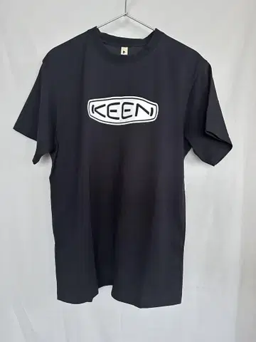 KEEN 로고 T셔츠 charcoal