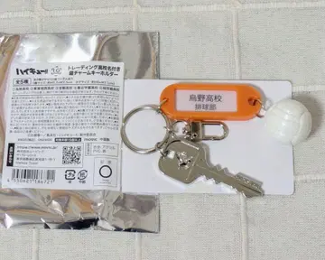 하이큐!! 고교 이름 열쇠 참 키홀더 카라스노 고교