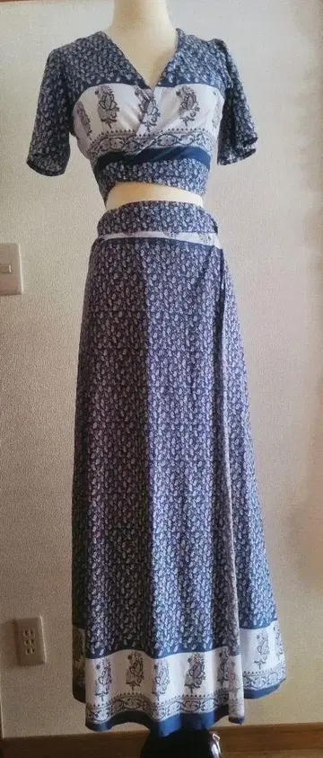 사라사 무늬 셋업