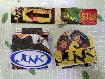 [미개봉 새상품] 요네즈 켄시 라이브 JUNK 로고 스티커 세트