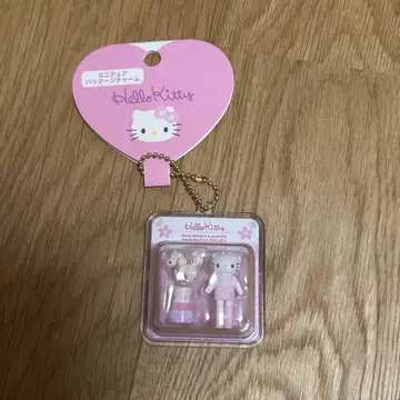 헬로키티 핑크 미니어처 패키지 참 (미니어처 토이)