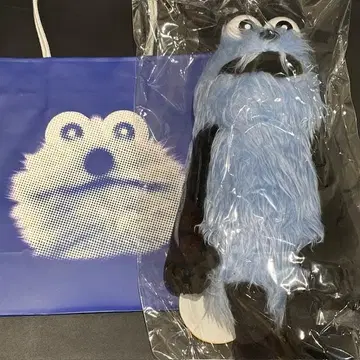 퍼펫 스슨 봉제 인형 쇼핑백 포함 이세탄