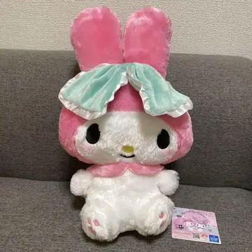 산리오 큰 리본 귀묶음 BIG 봉제 인형 마이멜로디