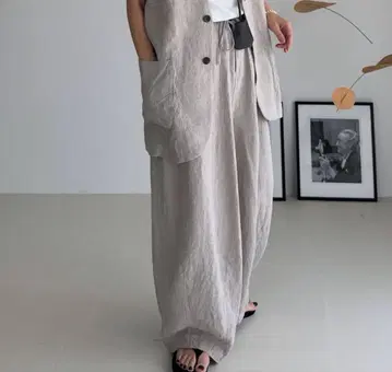 argue 린넨 팬츠 BREEZE LINEN MELLOW PANTS