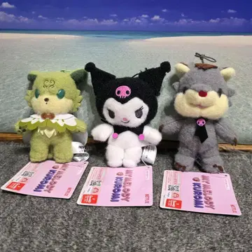 Netflix 시리즈 My Melody & Kuromi 마스코트 3개