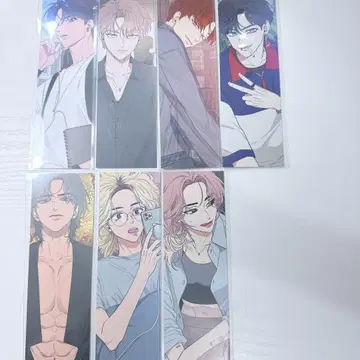 한국 BL 그들의 스케치 책갈피 카페 혜택 세트