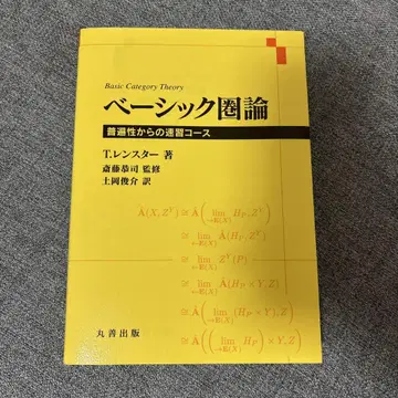 베이직 범주론 보편성에서부터 빠르게 배우는 코스
