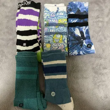 5족 set 스탠스 stance 삭스 양말