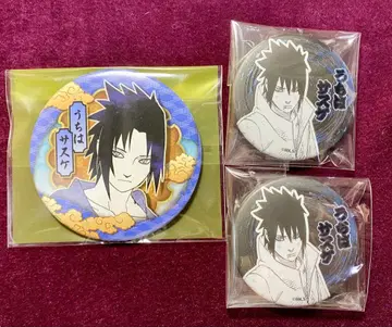 NARUTO 우치하 사스케 캔뱃지 세트 점프샵