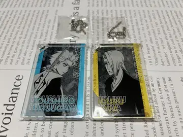 BLEACH 도미노풍 아크릴 키링 히즈카야 토시로 키라 이즈루
