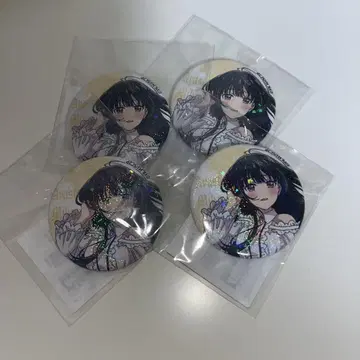 에우레카 복권 캔뱃지 미하루 4세트
