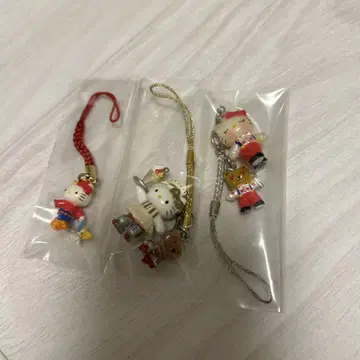 고토치 키티 헬로키티 키티 키링 3점