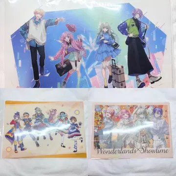 프로세카 원더랜즈 x 쇼타임 클리어 파일 묶음 판매