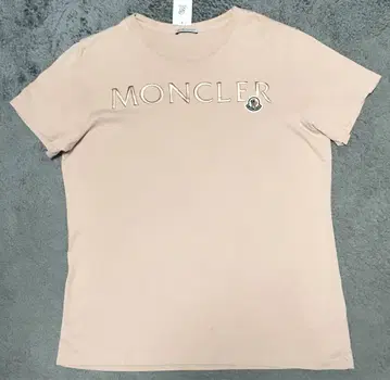 moncler 메탈릭 와펜 로고 t셔츠