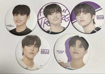 treasure 정우 캔뱃지 세트
