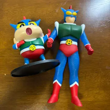 짱구는 못말려(크레용 신짱) 액션 가면 액션 피규어 2체 세트