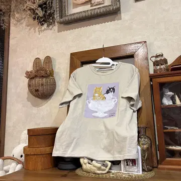 사만사 모스모스 마츠오 미유키 고양이 T셔츠